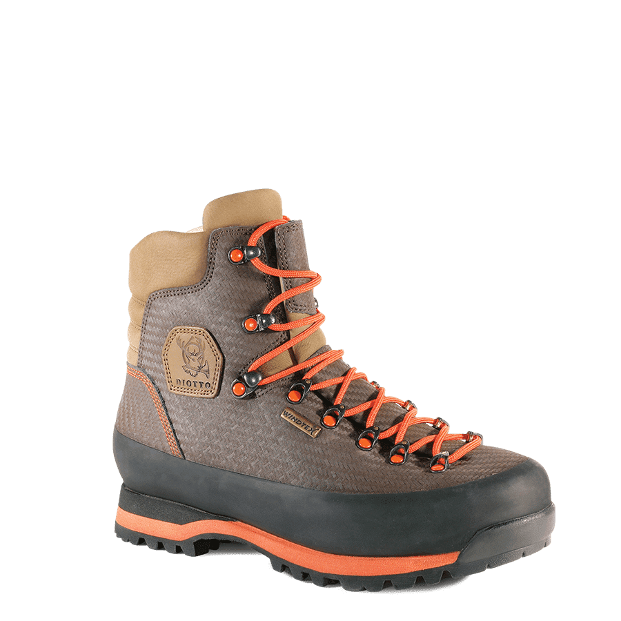 Scarpone diotto woodcock hv arancio