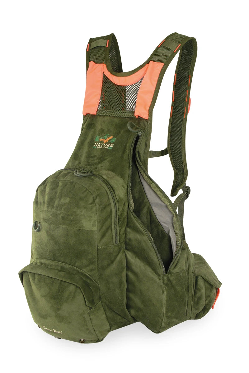 Trisacca Nature by Marsupio suede wild