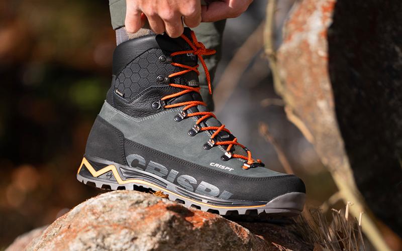 Scarpone Crispi Futura CX GTX storm green