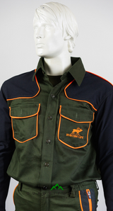 Camicia Hunting life QF5 Orange