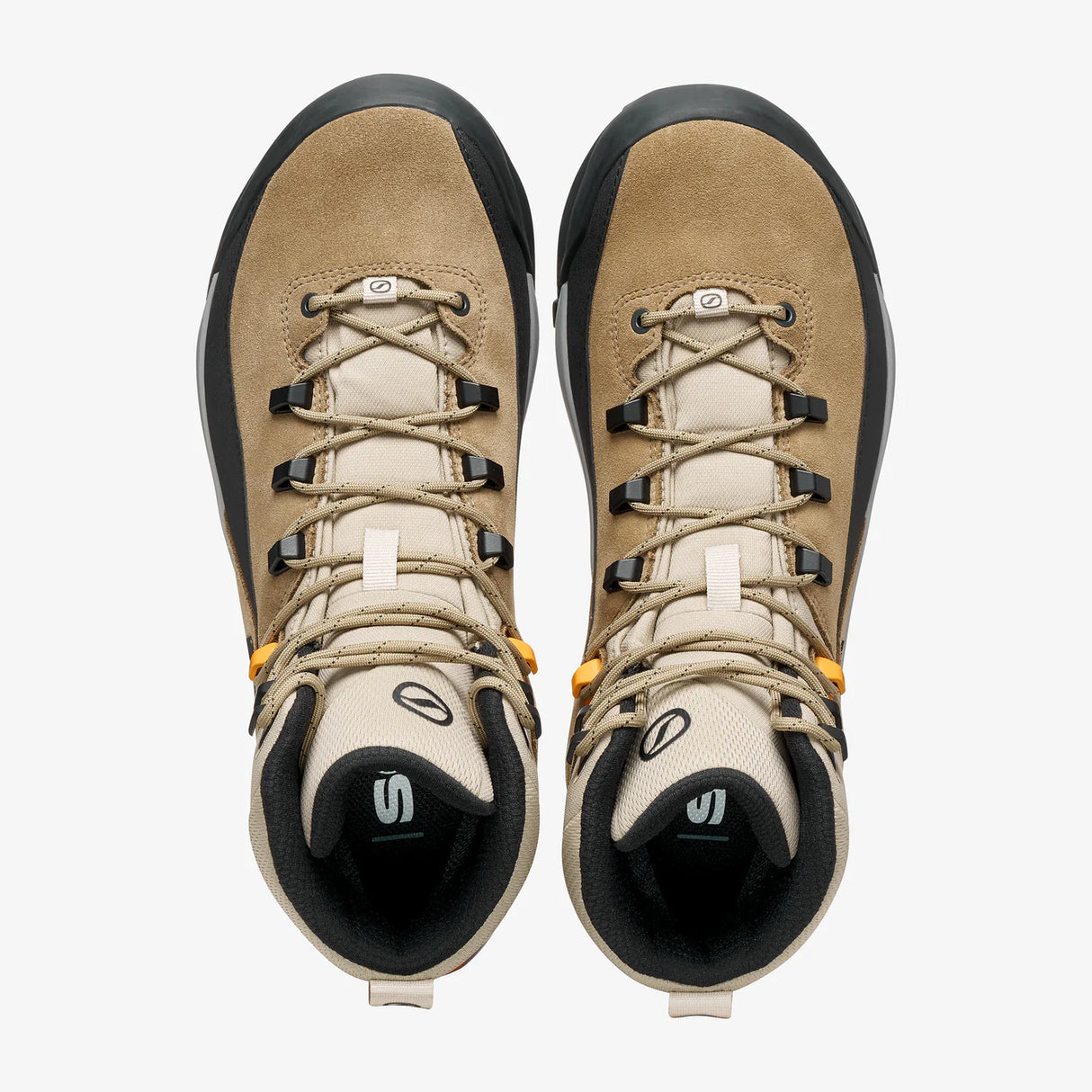 Scarpone Scarpa Mustang TRK GTX Beige Desert - Mango uomo, Verde Conifer - Lampone donna