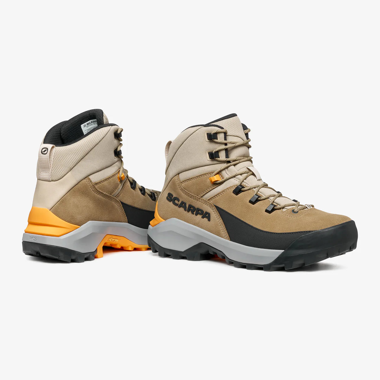Scarpone Scarpa Mustang TRK GTX Beige Desert - Mango uomo, Verde Conifer - Lampone donna