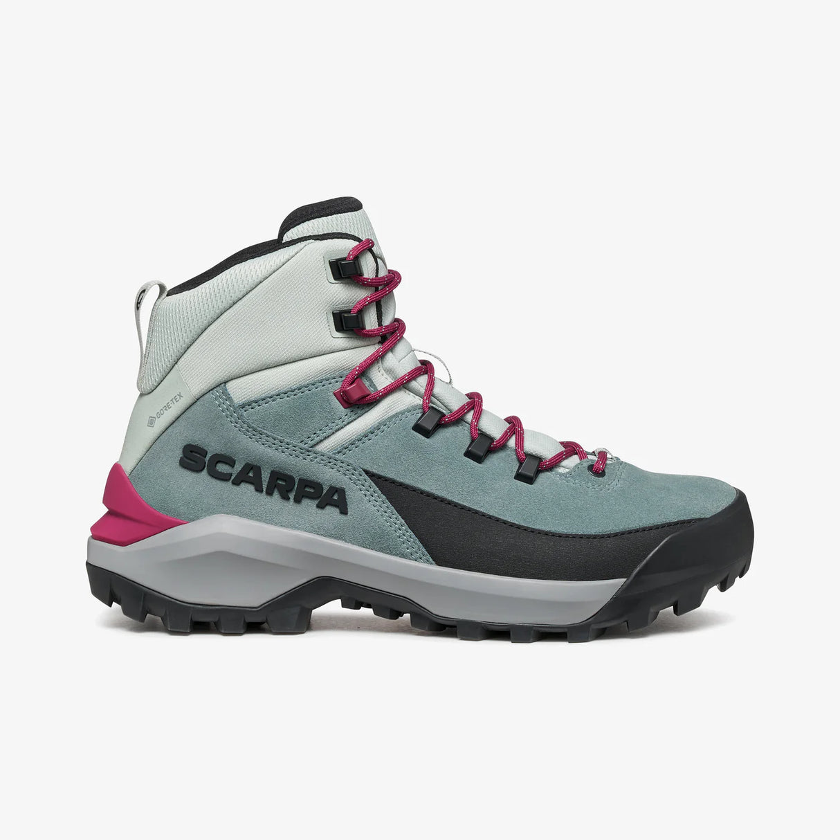 Scarpone Scarpa Mustang TRK GTX Beige Desert - Mango uomo, Verde Conifer - Lampone donna