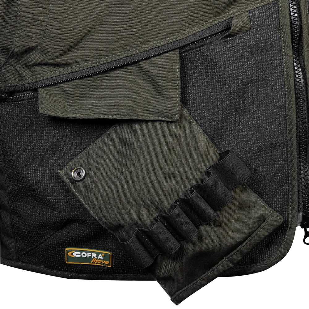 Completo Cofra gilet Wulfen e pantalone kreien arancio, neutro