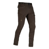 Completo univers gilet e pantalone cotone canvas arancio, neutro