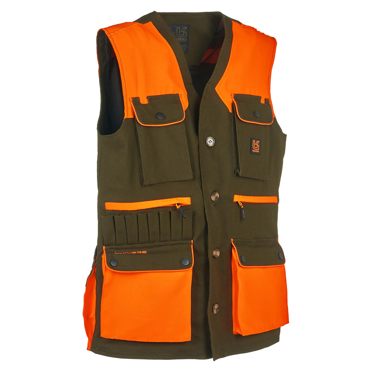 Gilet Univers canvas cartuccera arancio, neutro