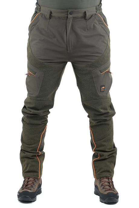 Masseria trousers art 94 neutral, orange