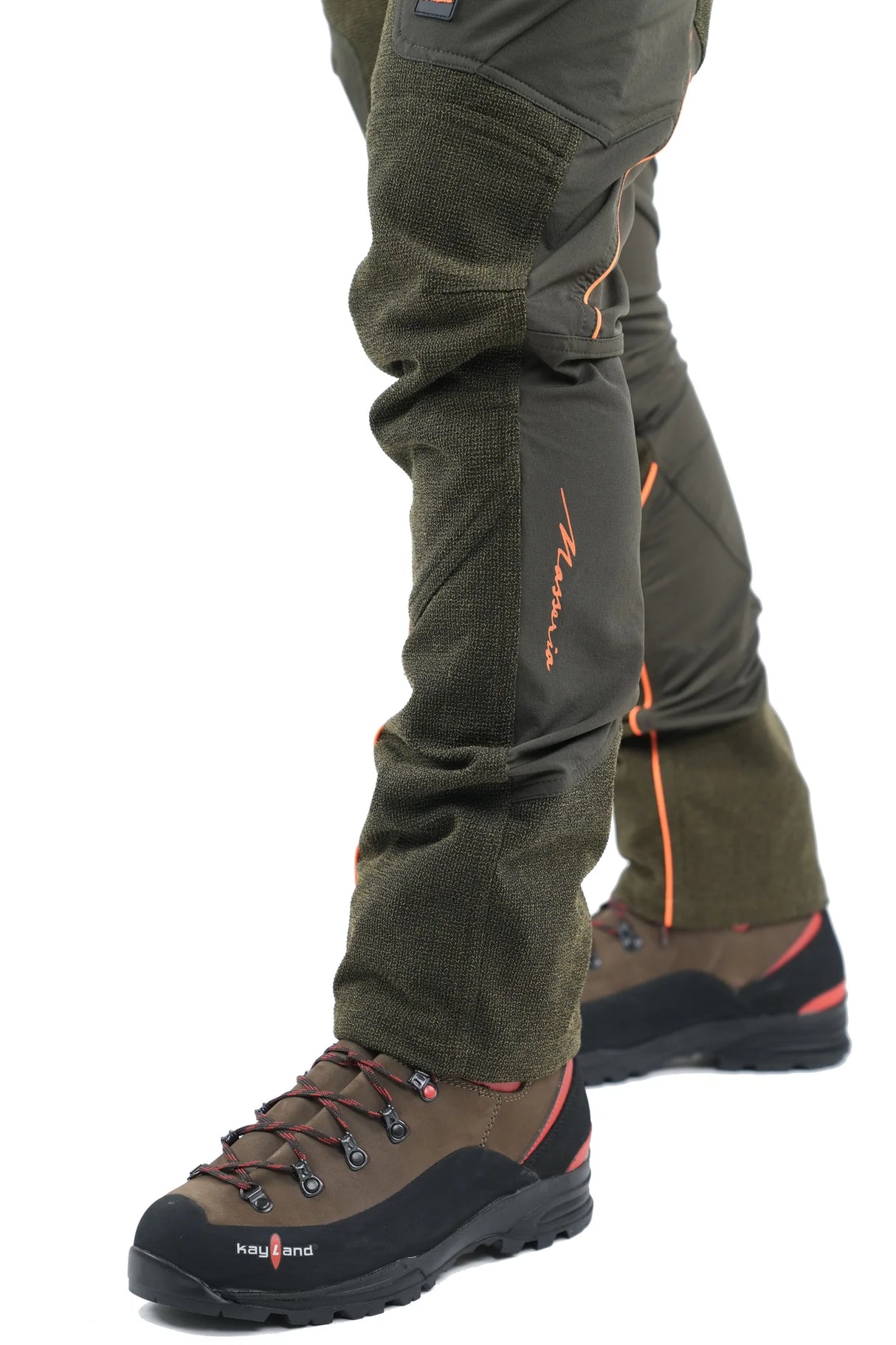Masseria trousers art 94 neutral, orange