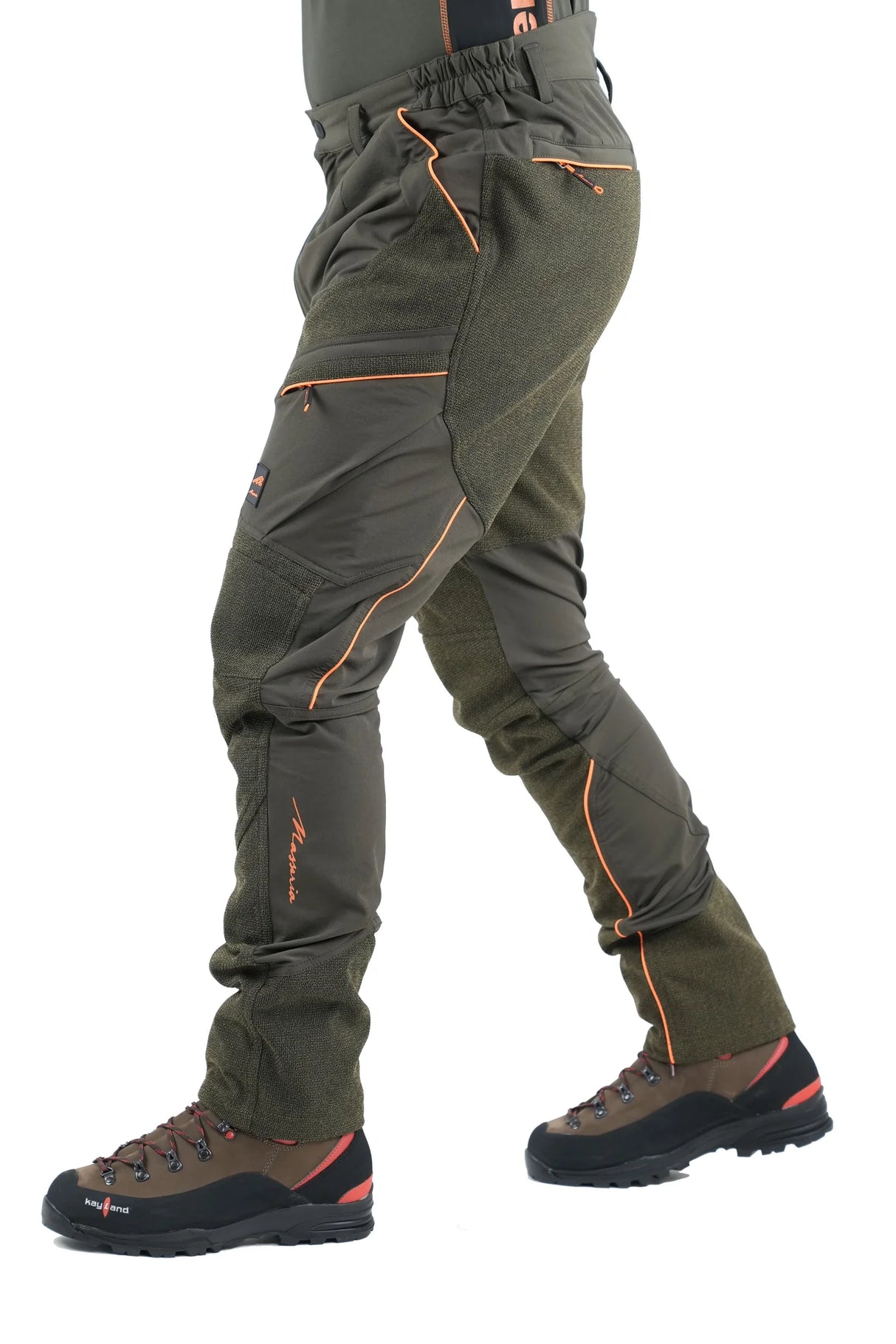 Masseria trousers art 94 neutral, orange