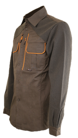 Camicia blatex 860 neutro, lime, verde fluo, arancio