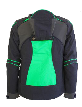 Completo Blatex giacca articolo 48 e pantalone articolo 95 verde fluo