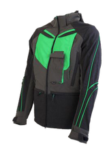 Completo Blatex giacca articolo 48 e pantalone articolo 95 verde fluo