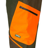 Pantalone cofra wittenau arancio, verde