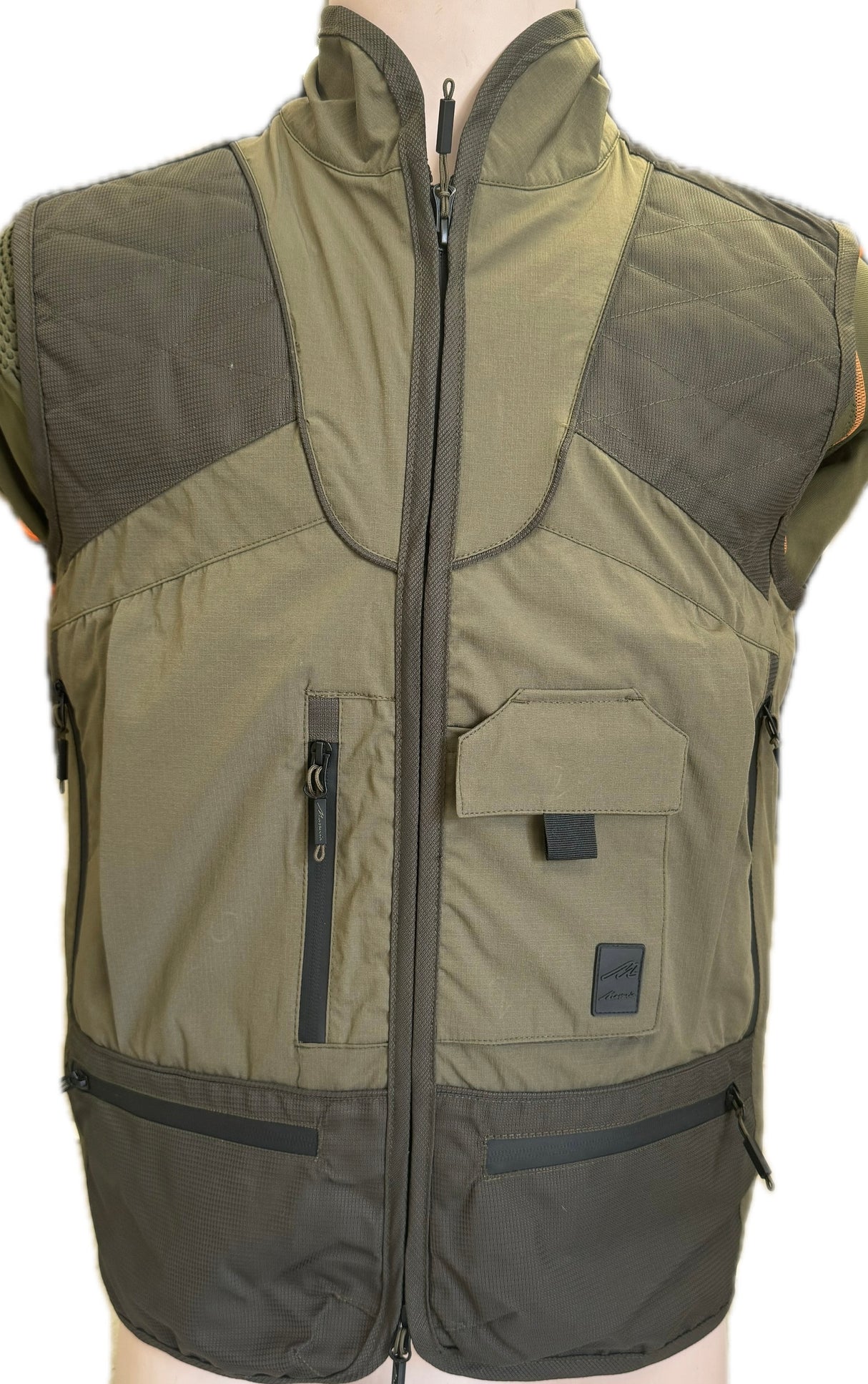 Gilet Masseria M16 Verde/Arancio Fluo
