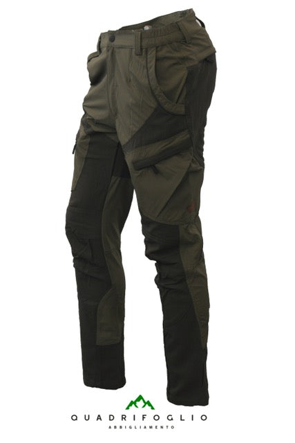 Masseria trousers art 74 orange, neutral, lime