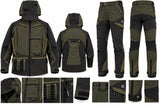Completo Blatex giacca art. 447 e pantalone art. 84 arancione, neutro