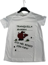 T-SHIRT MEZZA MANICA BIMBO STAMPA FRONTALE PERSONALIZZATA