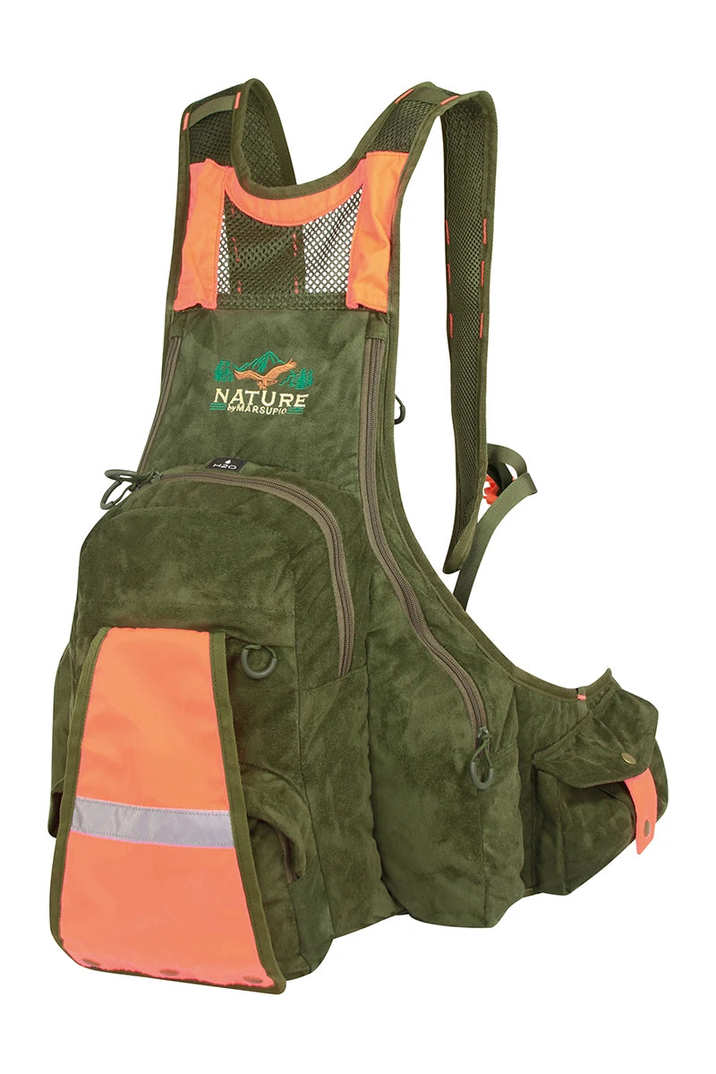 Gilet Tattico Unbranded Con Marsupio Porta Borse – Modello A Strappo Laterale, Colore Mimetico MC – Nuovo