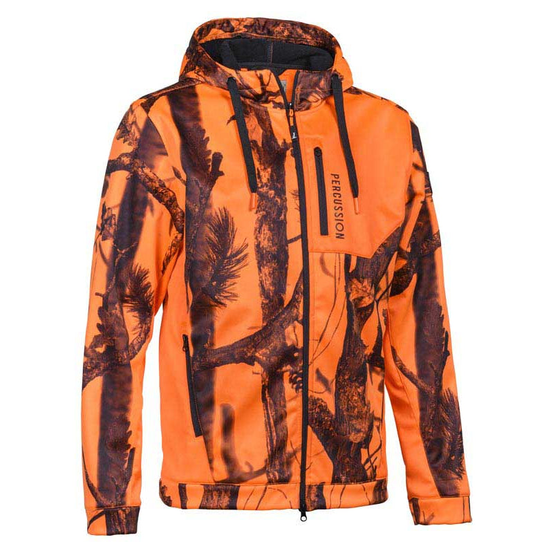 Felpa Percussion 15246 arancio, camo